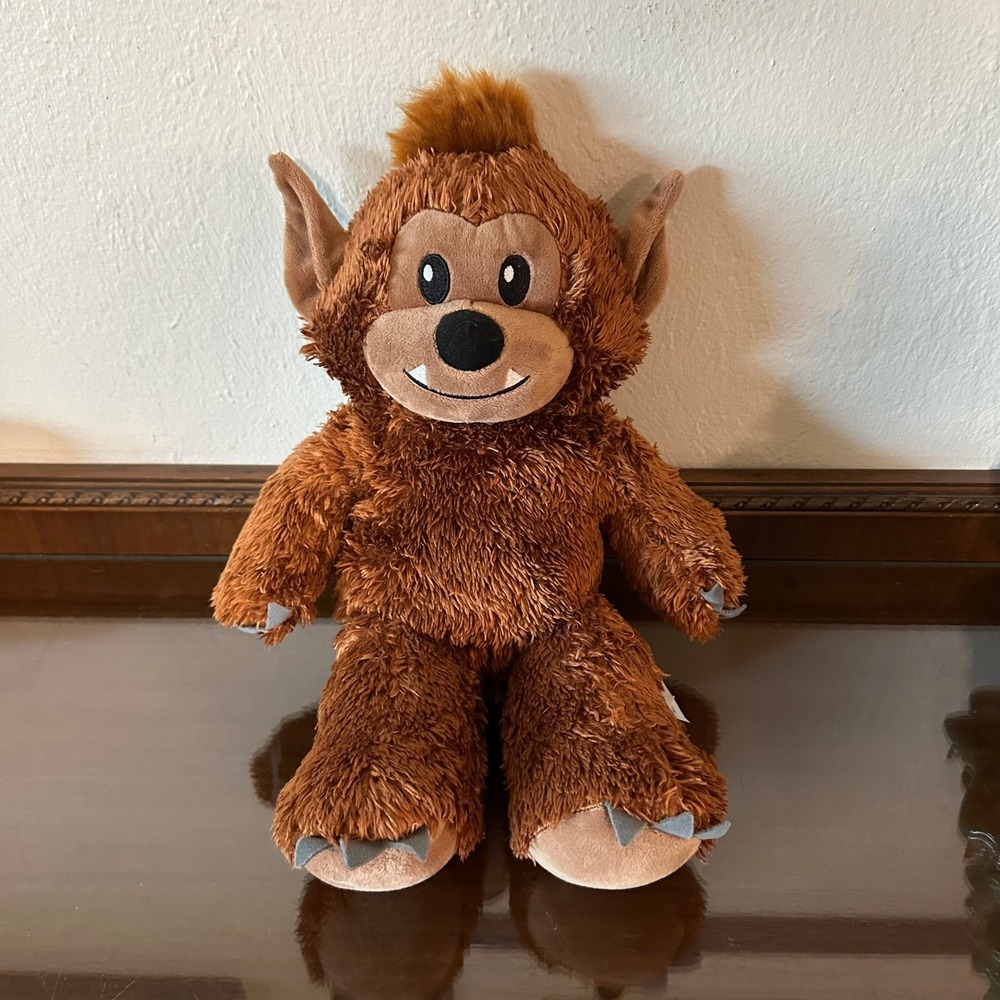 Build-A-Bear Workshop Howl-O-Ween Werewolf Brown Plush Stuffed Animal 19''